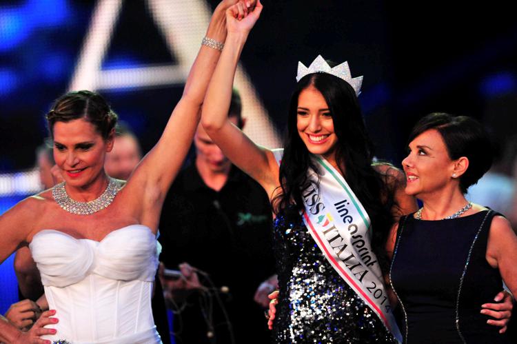 La proclamazione di Miss Italia 2014 (foto Infophoto) - INFOPHOTO