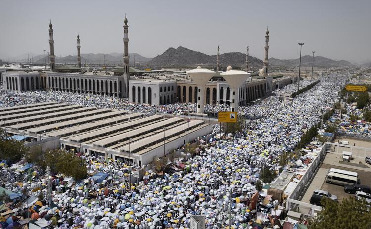  Pellegrini a La Mecca. AFP PHOTO/MOHAMMED AL-SHAIKH - AFP