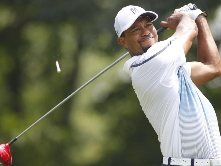 Il golfista statunitense Tiger Woods (Foto Infophoto) - INFOPHOTO