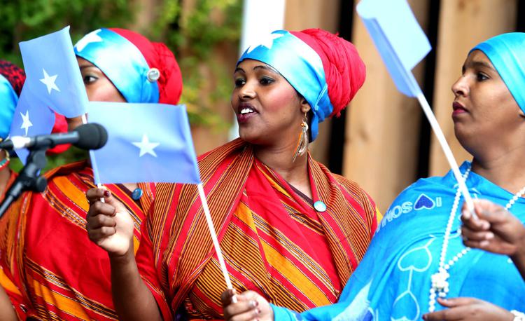 La Somalia celebra il suo National Day ad Expo con il ministro Pinotti /Foto