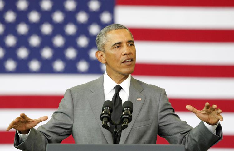 Il presidente degli Stati Uniti, Barack Obama (Foto Infophoto)