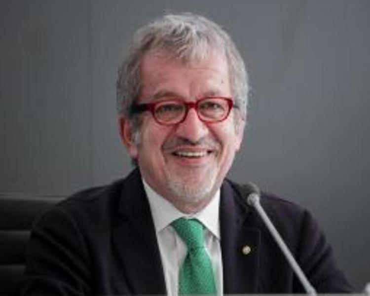 Il presidente della Regione Lombardia Roberto Maroni (Infophoto)