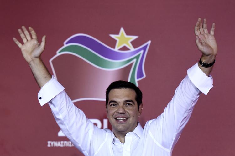 Alexis Tsipras (foto Afp) - AFP