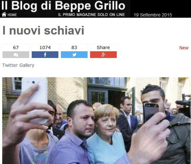 Dal blog di Beppe Grillo