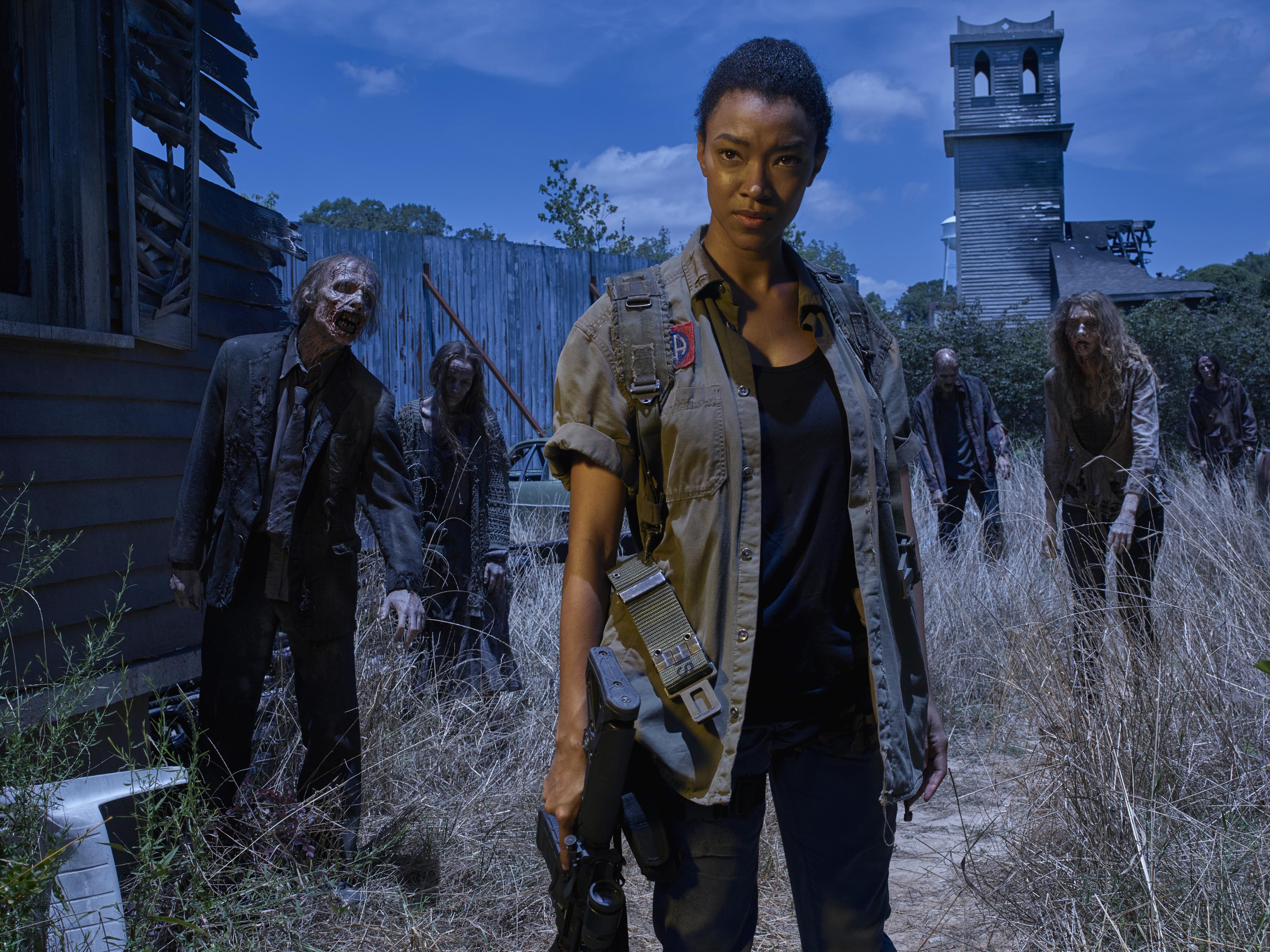 Sonequa Martin Green as Sasha - The Walking Dead _ Season 6, Gallery - Photo Credit: Frank Ockenfels 3/AMC 
