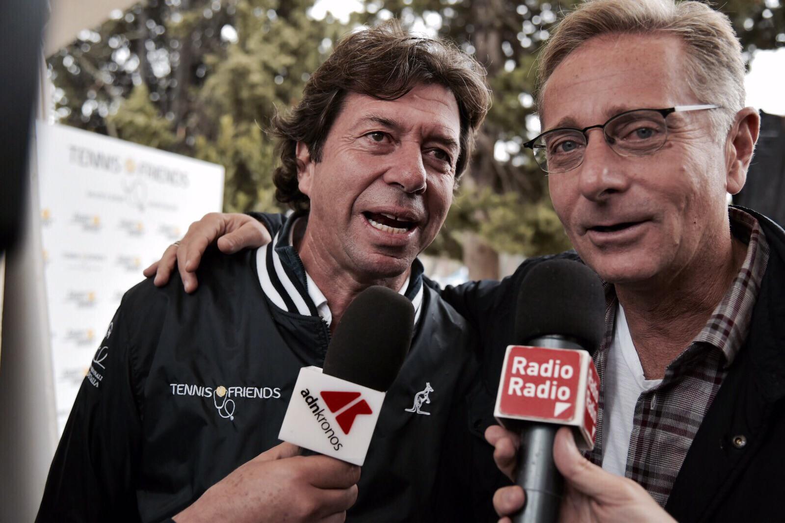 Giorgio Meneschincheri e Paolo Bonolis
