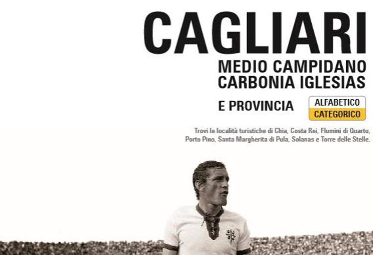 Pagine sì: presentato Elenco 2015-2016 Cagliari, copertina per Gigi Riva