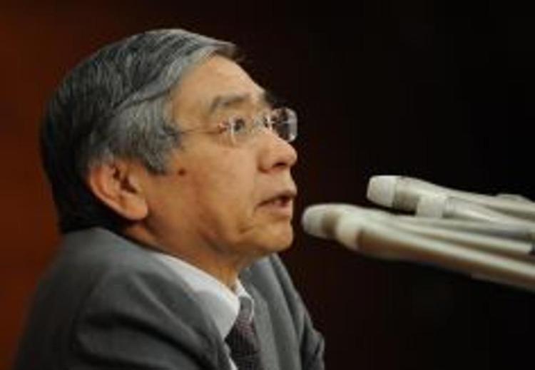 Haruhiko Kuroda, governatore della BOJ (Infophoto)
