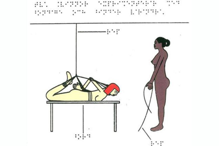Illustrazioni tattili e sesso in braille, ecco il libro XXX per non vedenti