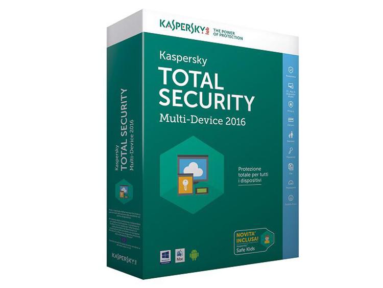 Kaspersky Total Security - Multi-Device: massima protezione per privacy, denaro, identità e bambini