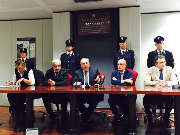 La conferenza stampa a Palermo dopo gli arresti