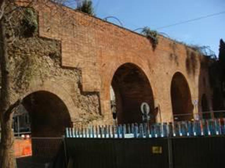 Roma: Mura Aureliane, terminato  consolidamento viale Pretoriano