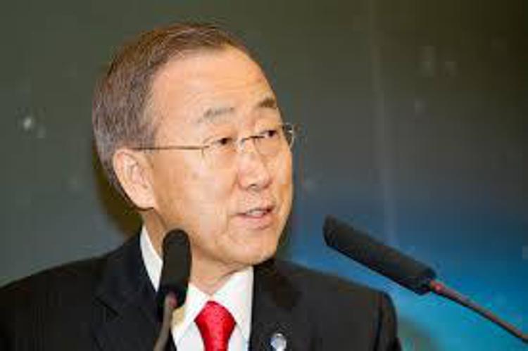 Il segretario generale delle Nazioni Unite, oggi in visita a Expo 2015, ospite della trasmissione di Rai1 