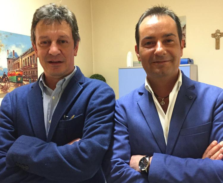 Vittorio Figini e Marco Carloni presidente e ad Zeuner