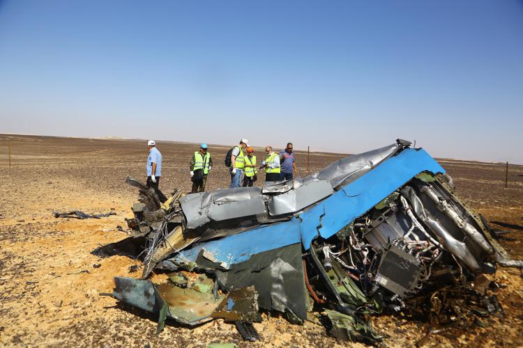 Il disastro aereo del Sinai (Xinhua)