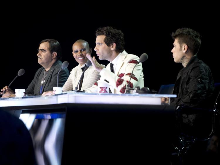 Tv: domani semifinale 'X Factor', Skin scrive per Enrica e Pacifico per Giò Sada