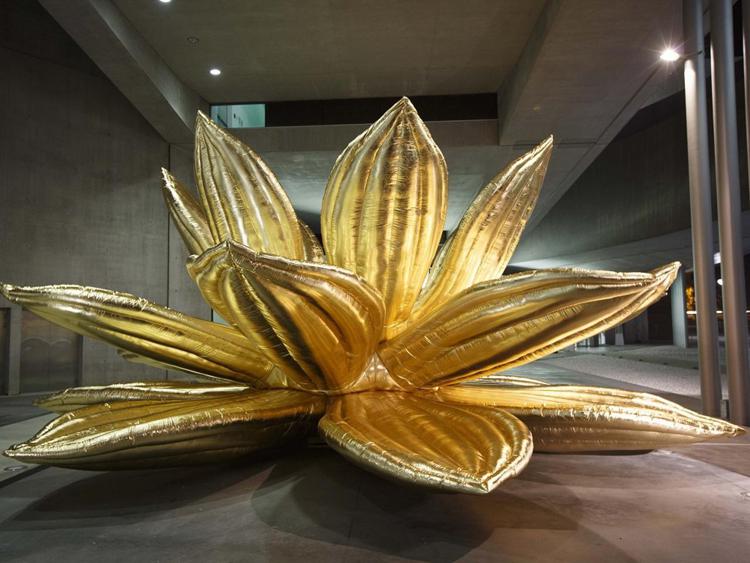 Golden Lotus di Choi Jeong-hwa al Maxxi (Foto Musacchio Ianniello) - MUSACCHIO IANNIELLO