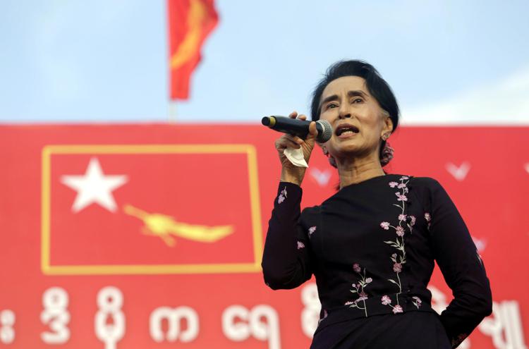 Aung San Suu Kyi - (INFOPHOTO)