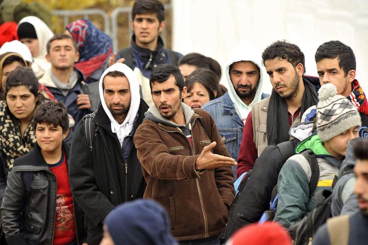 Rifugiati in Europa (Infophoto) - INFOPHOTO