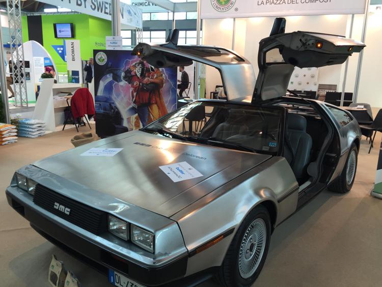 Sostenibilità: a Ecomondo la DeLorean di 'Ritorno al futuro'
