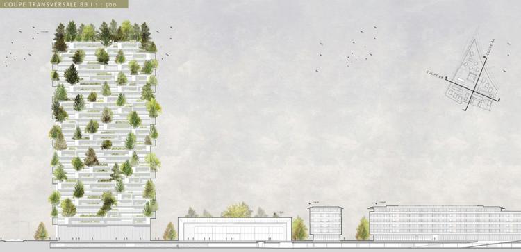 Svizzera: 117 metri di verde, il nuovo bosco verticale 'La Torre dei Cedri'