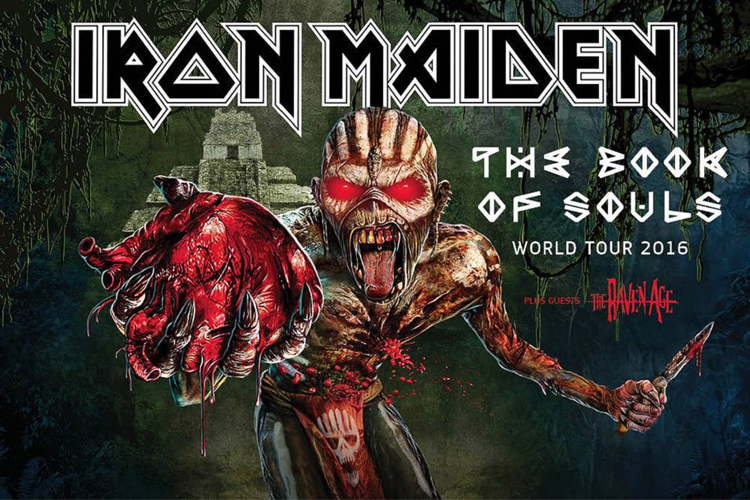 Immagine dalla pagina Facebook degli Iron Maiden - Dalla pagina Facebook degli Iron Maiden