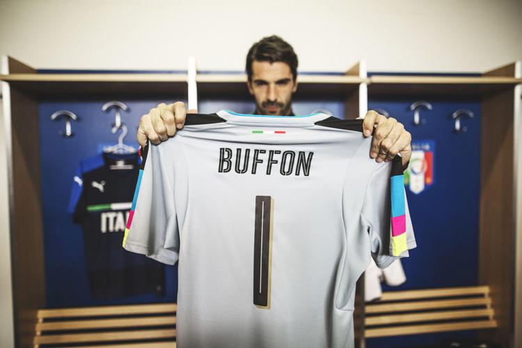 Il portiere della Nazionale italiana Gigi Buffon - (Foto Puma)