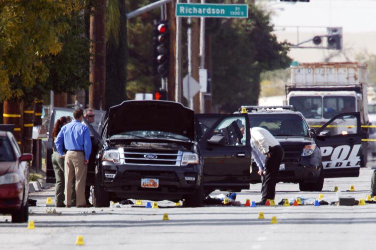 L'attentato a San Bernardino (Afp) - AFP