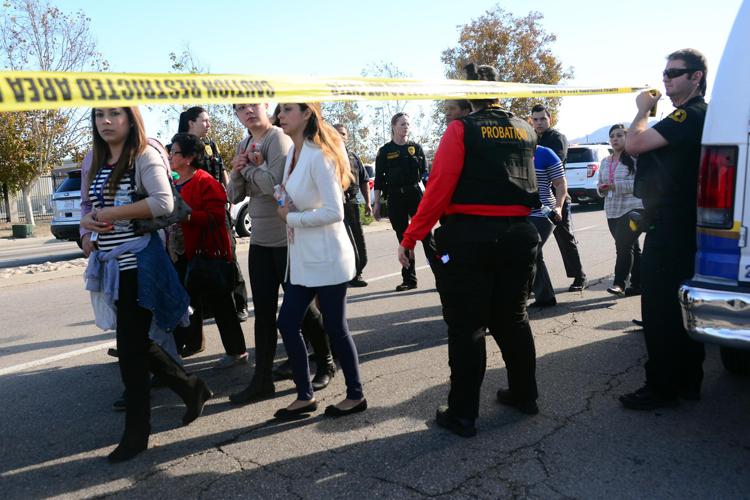 La strage di San Bernardino (Afp) - AFP
