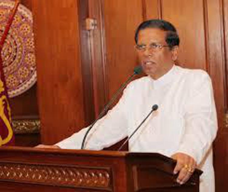 Sri Lankan president has papal audience
