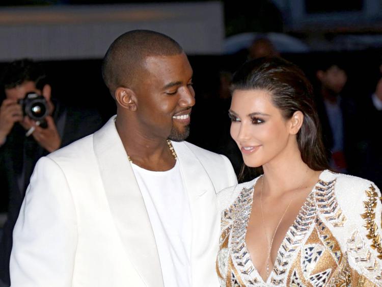 Kim Kardashian e Kanye West (Infophoto)