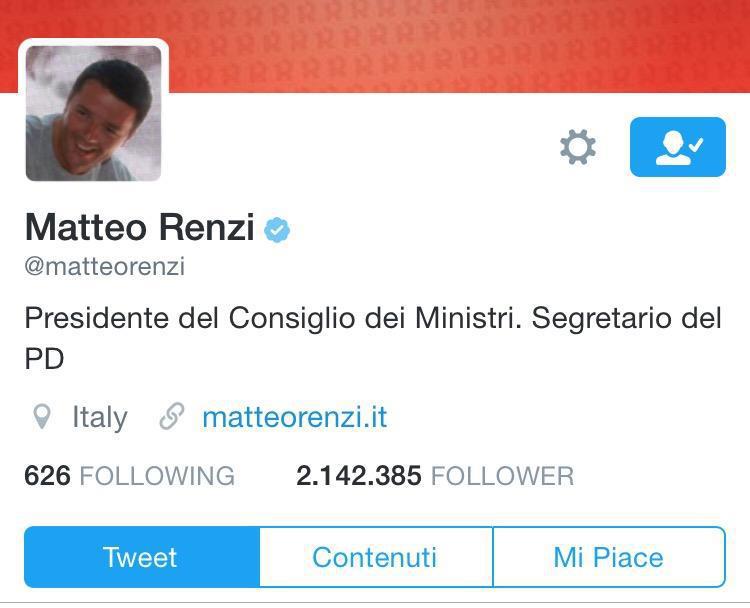 Derby Twitter-Fb: Renzi e Grillo re dei social ma Salvini incalza