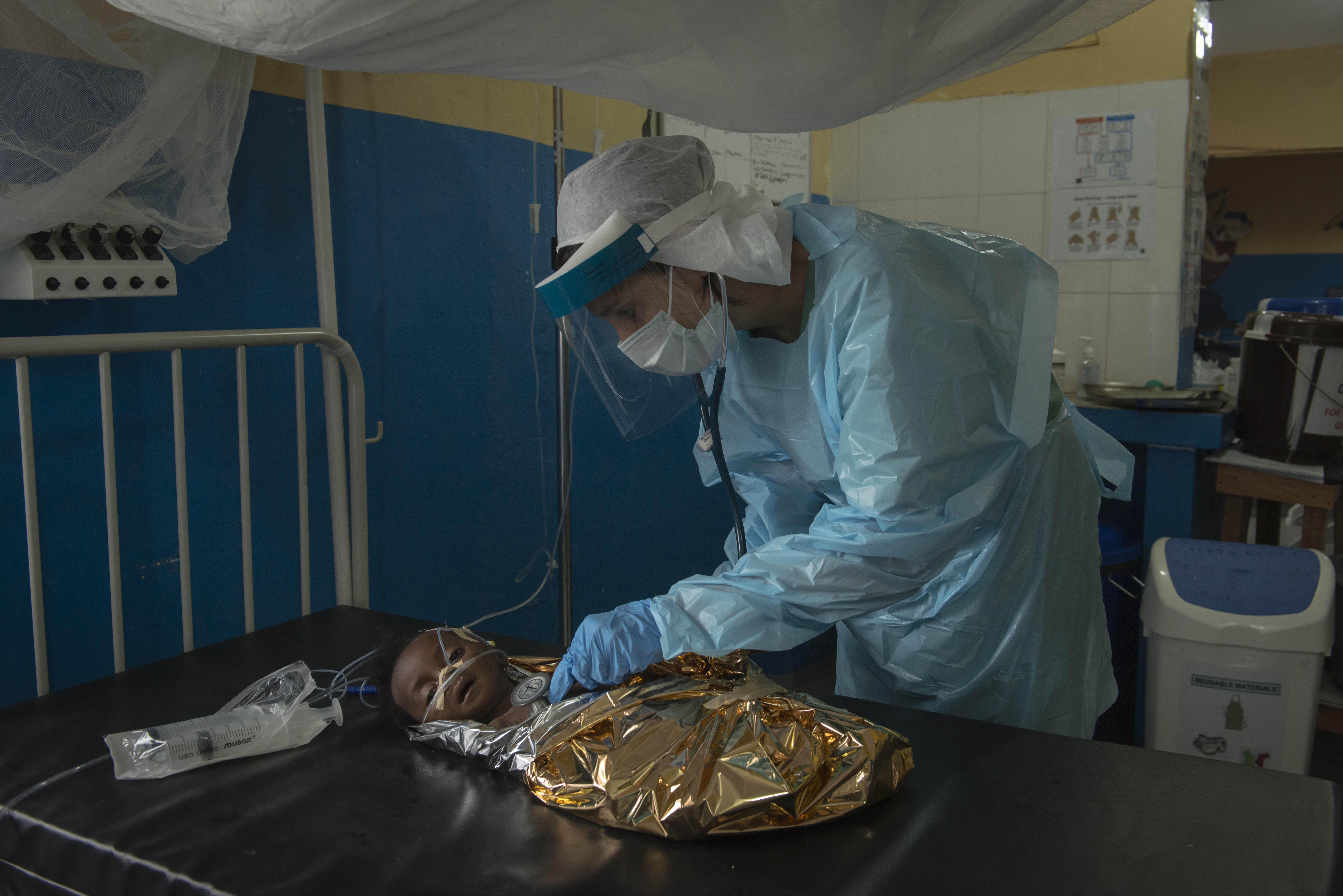 Dal dicembre 2014, Msf assiste il Jdj Memorial Hospital di Monrovia nel miglioramento del livello di cura materna e pediatrica, tenendo conto di Ebola. (Foto di Yann Libessart/MSF)