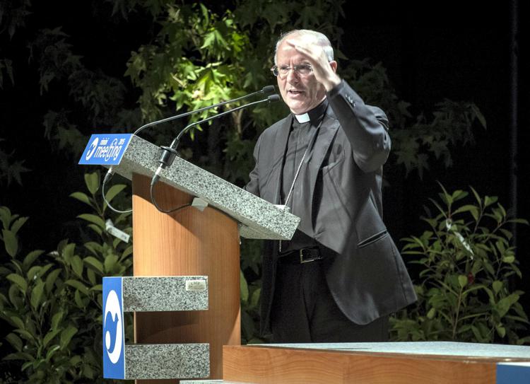  Monsignor Nunzio Galantino  (foto Infophoto) - INFOPHOTO
