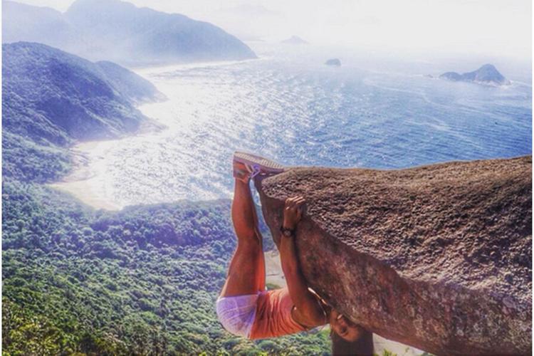 La 'Pedra do Telegrafo' a Rio de Janeiro (Da Instagram)