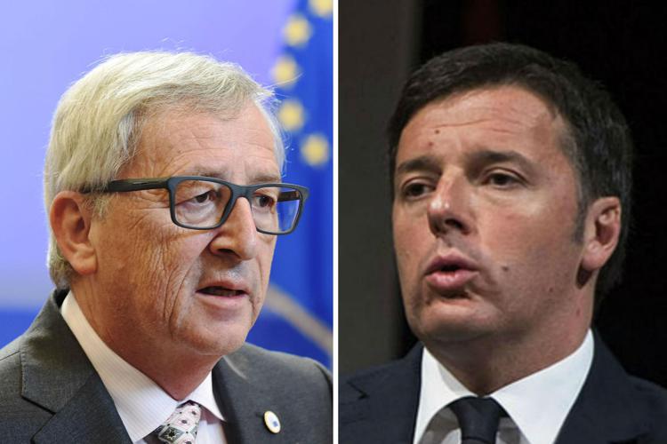 EU's Juncker plays down row with Italy