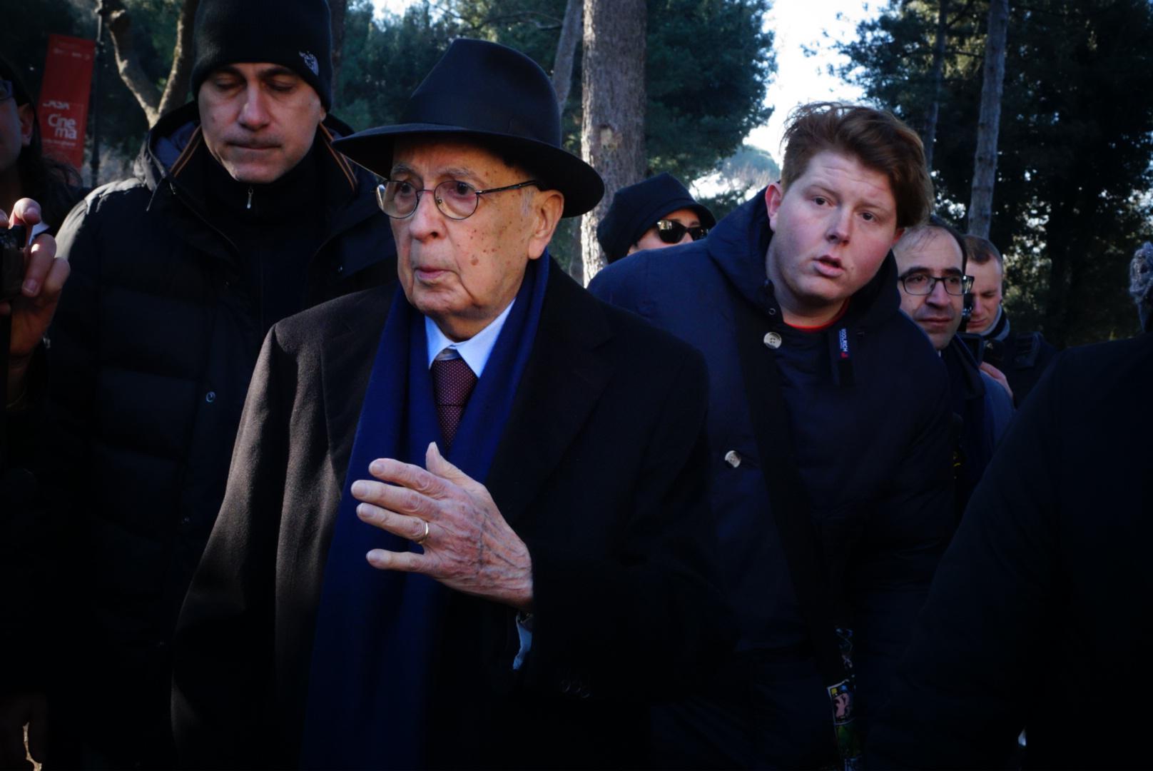 Giorgio Napolitano (Foto Adnkronos)