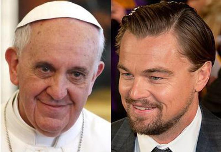 DiCaprio meets Pope Francis at Vatican