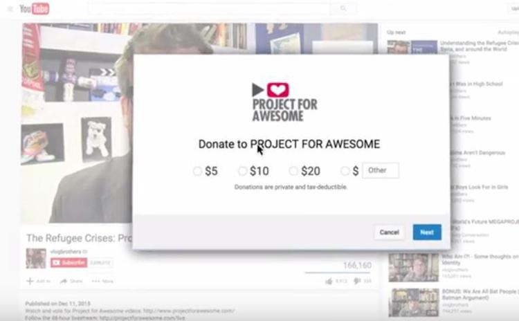 Fare beneficenza con un video, YouTube promuove la solidarietà con le donation card