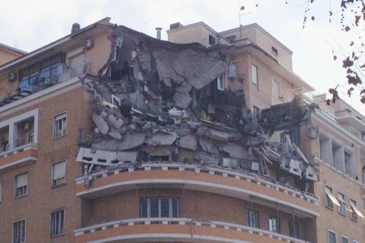 Crollo palazzo a Roma, inquilina: 