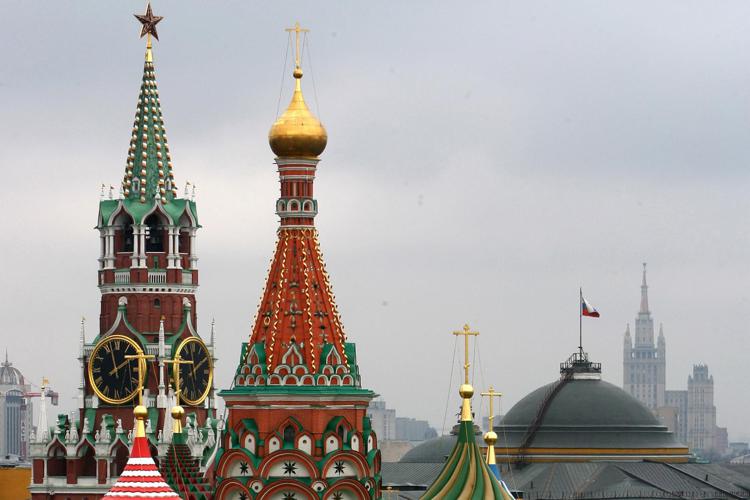 La Cattedrale di San Basilio nella Piazza Rossa a Mosca (FOTOGRAMMA) - (FOTOGRAMMA)