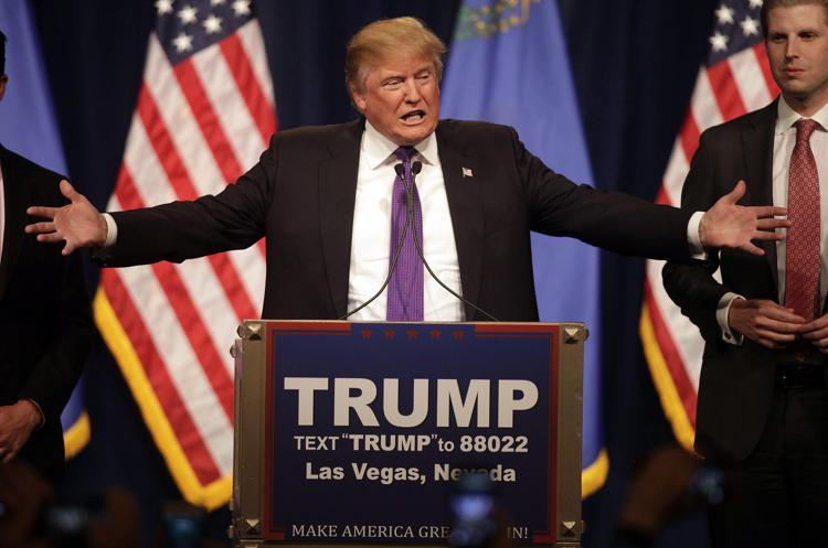 Donald Trump in Nevada (Foto Afp) - AFP