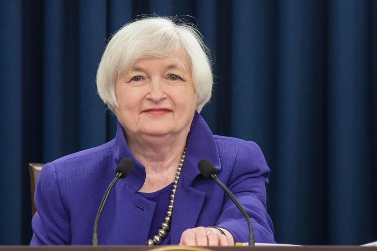 Il presidente della Federal Reserve, Janet Yellen (Xinhua)