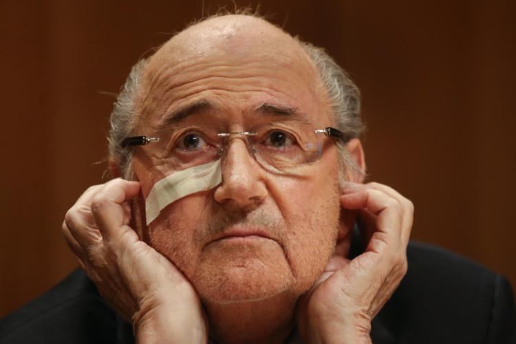 L'ex presidente della Fifa, Sepp Blatter (Foto Afp) - AFP