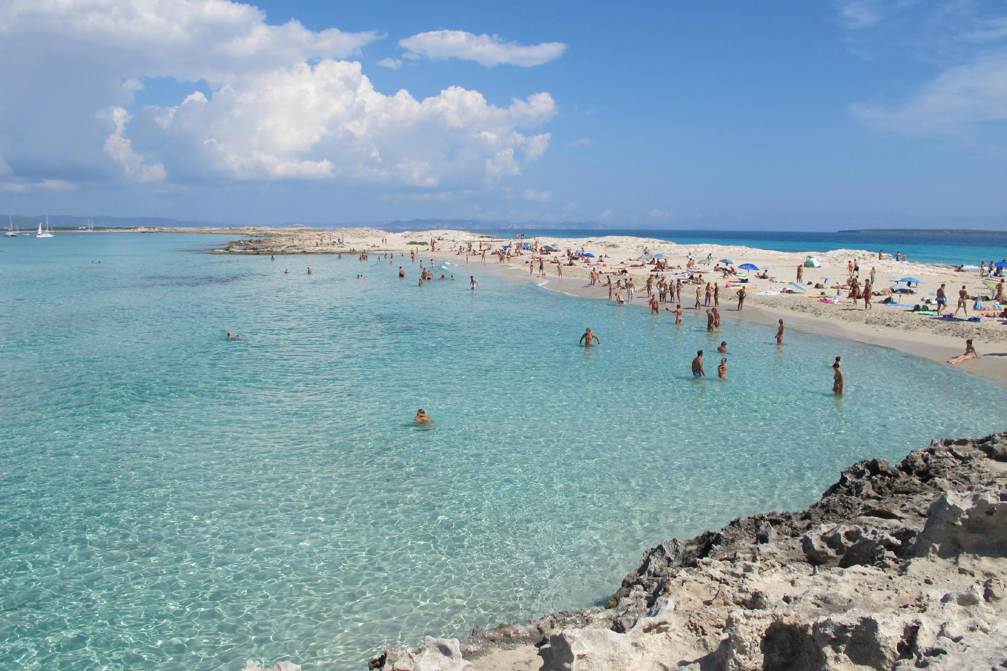 Playa de Ses Illetes, Formentera - Spagna