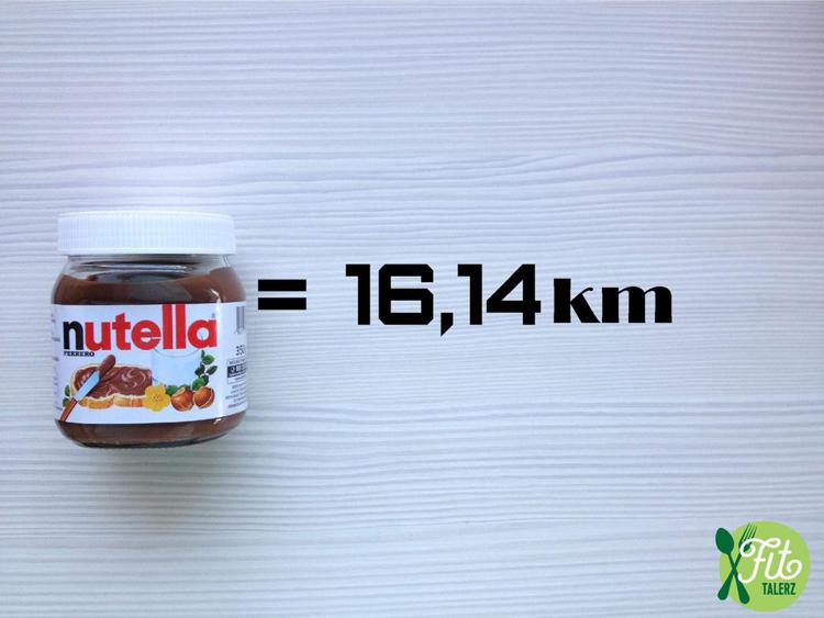 Secondo Git Talerz per smaltire un barattolino di Nutella occorre correre 16,14 chilometri (Foto da Facebook/Fittalerz)