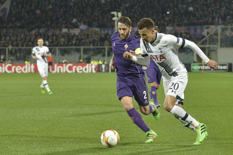 Il match tra Fiorentina e Tottenham (AFP PHOTO) - (AFP)