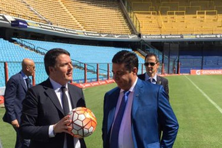 Foto dal profilo Twitter del Boca Juniors