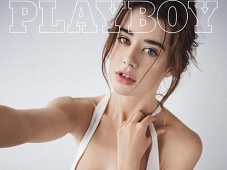 La nuova copertina di Playboy senza nudi femminili foto da Facebook)