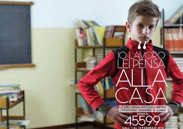 Un sms per educare al vero amore, Vip lanciano campagna